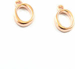 Metallic Pendant Motif for Jewelry from Pink Gold Thickness 13mm.