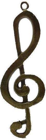 Metallisch Anhänger-Motiv für Schmuck in Form Schlüssel Dicke 62mm.
