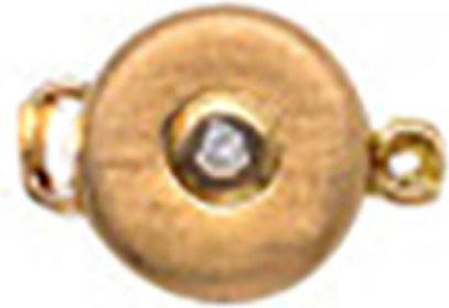 Margaritari Metallic Jewelry Clasp Gold 1.6x1.6cm.