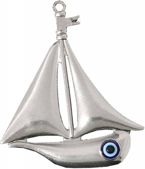 Tatu Moyo Charms Metallic Pendant Motif for Jewelry in Shape Eye 8x6.2cm. Set 10pcs