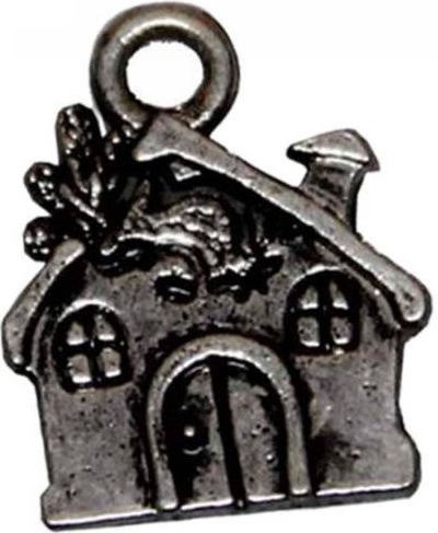 Tatu Moyo Charms Metallic Pendant Motif for Jewelry 1.7x1.3cm. Set 100pcs