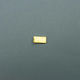 Vostex Μεταλλικός Ακροδέκτης για Κόσμημα Χρυσός 1x2εκ.