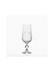 Crystalite Bohemia Set de pahare de sampanie din Cristal Cu picior 180ml 6buc