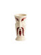 Feggrini Glass Cocktail/Drinking / Coffee/Freddo made of Ceramic in White Color 360ml