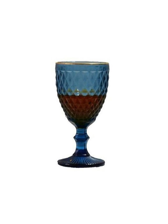 Goblet White and Red Wine Glass Set 6бр Blue