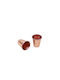 Glas Wasser / Cocktail/Trinken aus Kupfer in Rose Gold Farbe 100ml