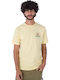T-shirt Κίτρινο