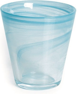 ILSA Glass Water / Cocktail/Drinking made of Glass in Light Blue Color 230ml