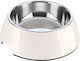 Hunter Stainless Steel Bowl Food for Dog & Cat 1.4lt in White Color