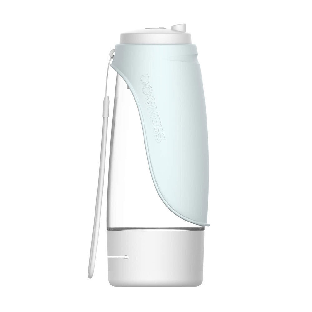 Dogness D10 438ml Travel Bottle + 2-in-1 Pet Bowl (light blue)