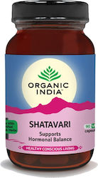 Organic India Shatavari 90 Vegetable Capsules Organic India Shatavari 90 Vegetable Capsules