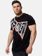 T-shirt Μαύρο