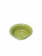 Plate Soup Emaye Green