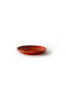 Ekobo Teller Untiefe aus Porzellan Rot mit Durchmesser 21cm