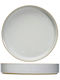 Cosy & Trendy Teller Suppe aus Porzellan Weiß mit Durchmesser 23.5cm