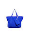Sea Bag Monochrome with wallet Blue