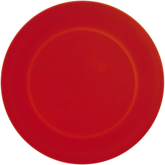 Excelsa Teller Untiefe Kunststoff Rot 23.5cm