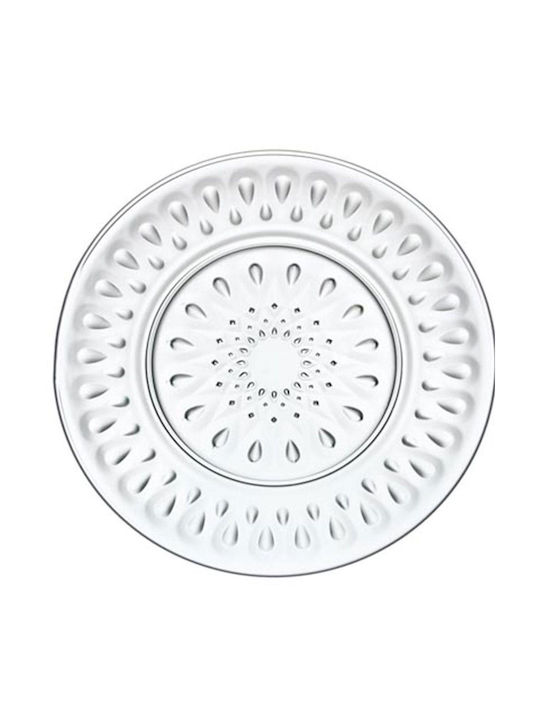La Rochere Plate Shallow Glass Transparent with Diameter 26cm