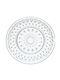 La Rochere Plate Shallow Glass Transparent with Diameter 26cm