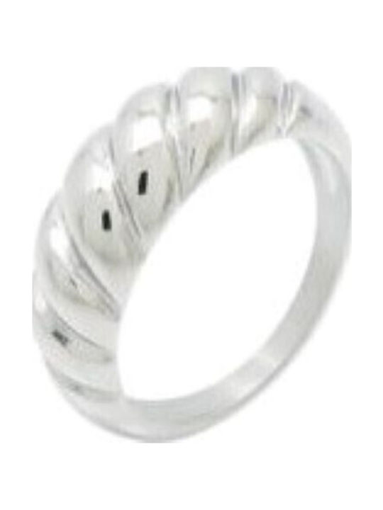 Puppis Damen Ring aus Stahl Vergoldet