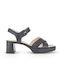 Leder Sandalen Anatomisch Schwarz