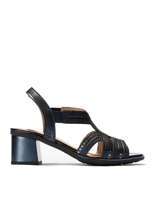 Din piele Sandale Anatomici Negre