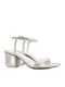 Leder Sandalen Weiß