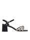 Sandals with Strass Black