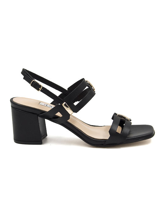 Red Dot Women's Sandals Black