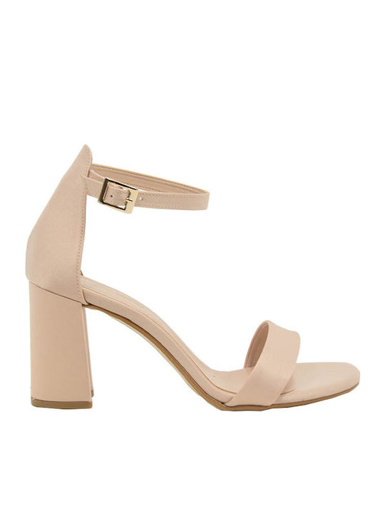 Piedini 1688 Fabric Sandals Pink
