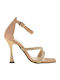 Stoff Sandalen Rosa