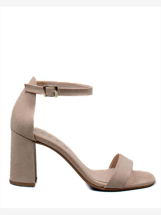Zakro Collection Suede Πέδιλα Ροζ