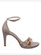 Sandalen mit Strass Rosa