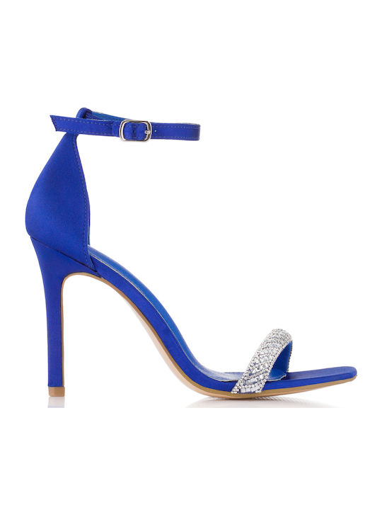 Plato Sandalen mit Strass Blau