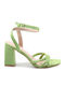 Suede Sandals Green