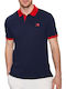 Polo Short Sleeve Blouse Navy Blue