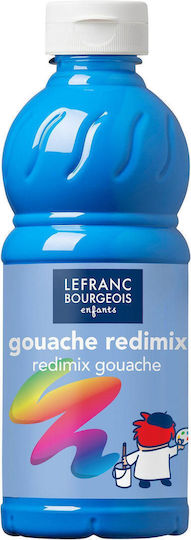 Lefranc Bourgeois Tempera Paints Blue in Bottle 500ml 1pcs
