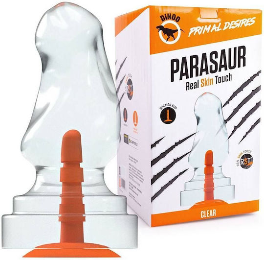 Kiotos Primal Desires Parasaur Anal Plug Orange