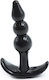 Naughty Toys Anal Plug Klein Schwarz 9cm