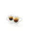 Luigi Ferrero Σετ Φλιτζάνια Espresso Γυάλινα 90ml 2τμχ