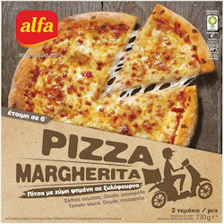 Alfa Πίτσα Margherita 2Τεμάχια 730gr