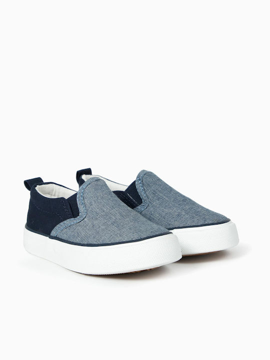 Zippy Kinder-Sneaker Slip-on Blau