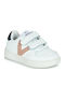 Παιδικά Sneakers με Σκρατς Λευκά