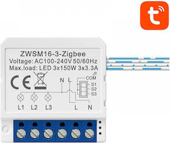 Avatto ZWSM16-W3 Интелигентен Превключвател ZigBee 3.3A Avatto ZWSM16-W3 Интелигентен Превключвател ZigBee 3.3A