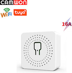 Camwon Mini Smart Intermediate Switch Wi-Fi In White Colour