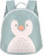 Laessig Tiny Penguin Σχολική Τσάντα Πλάτης Νηπιαγωγείου Πράσινη