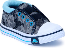Junior Kids Sneakers Navy Blue