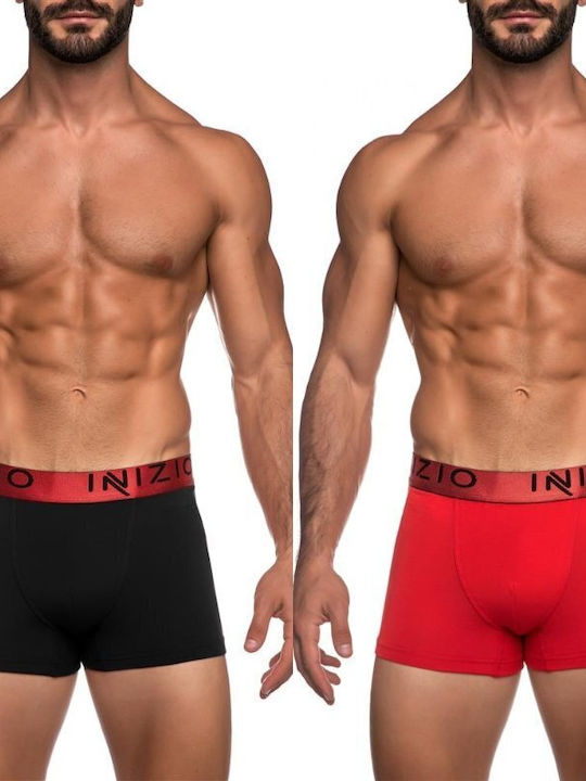 Inizio Herren Boxershorts Mehrfarbig 2Packung