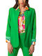 Derpouli Women's Blazer Green