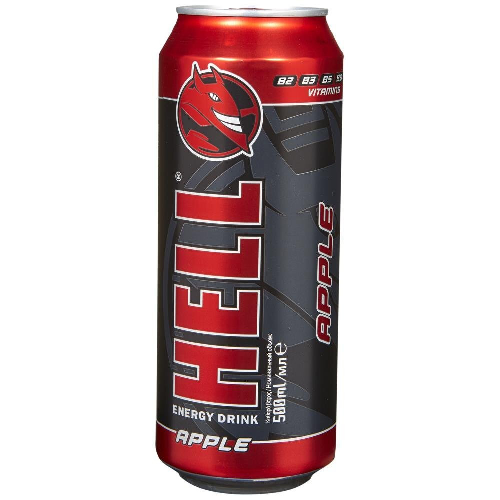 Hell Energy Drink Apple 500ml Skroutz.gr